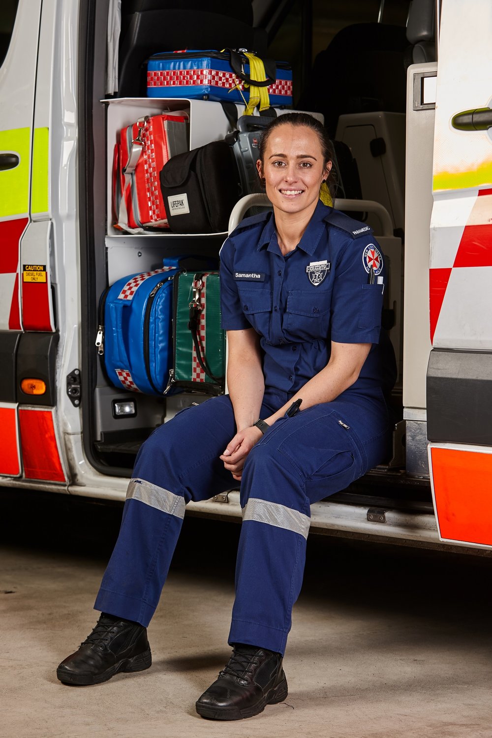 NSW Ambulance officer Sam Image - Ten 
