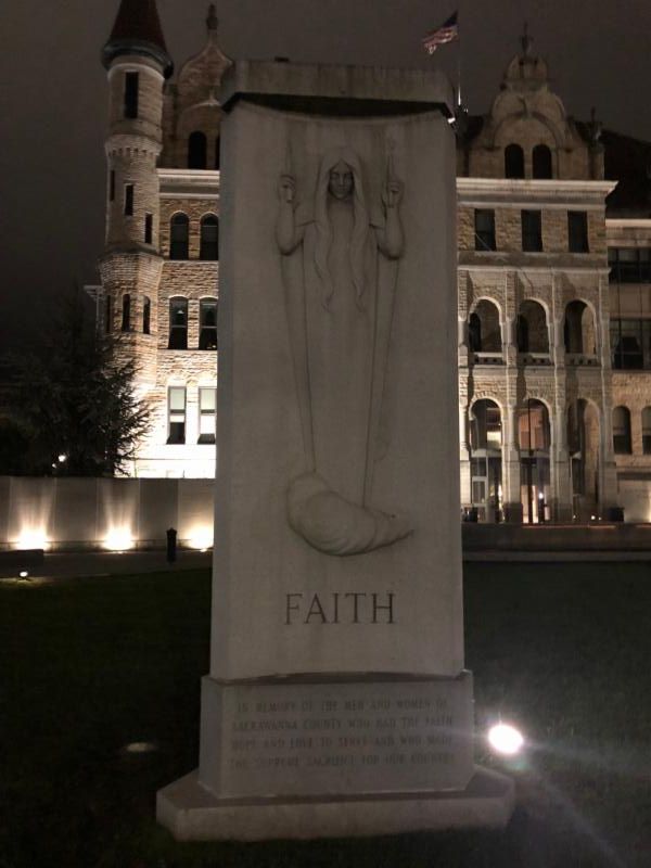 I had the added joy of dozens of wee-hours prayerwalks, often in cities I'd never been to before.   This was one of those...a particularly sweet nightwatch in Scranton, PA.