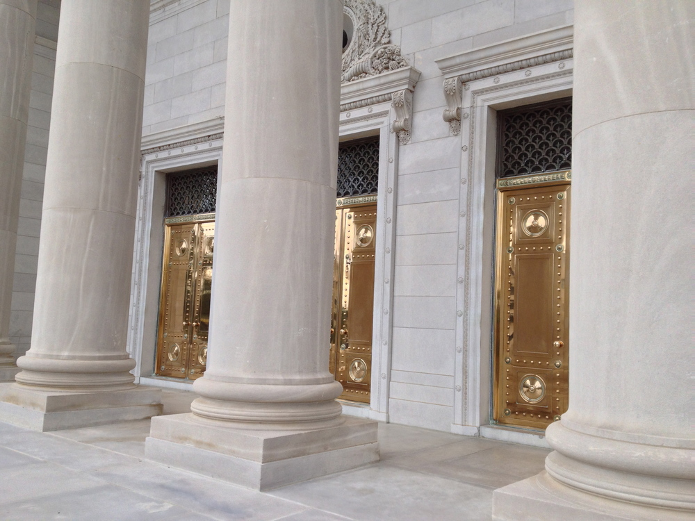 Just figured out how to add more pics per entry. Check out these bronze doors.