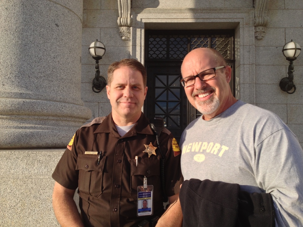 We were given a private tour of the whole place (which was already locked up, but not for us) by Officer Shawn of the Utah Capitol Police. We had a very warm and engaging talk about theology. Shawn was (and still is...so far) a Mormon.&nbsp;