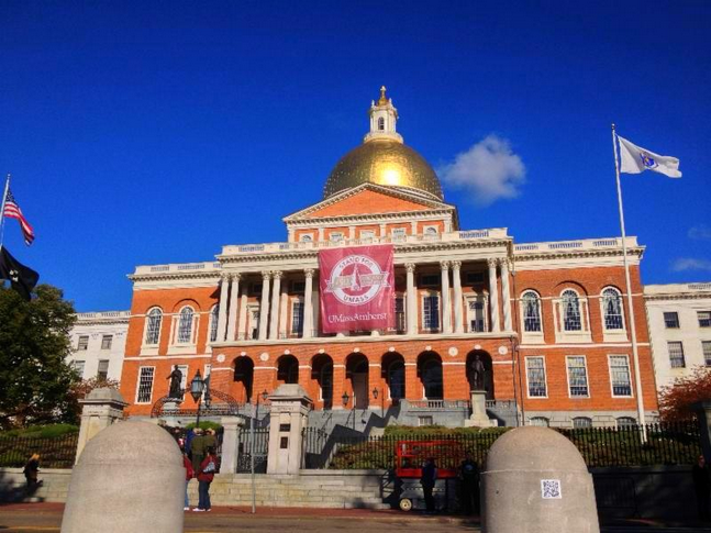 The Statehouse in Boston