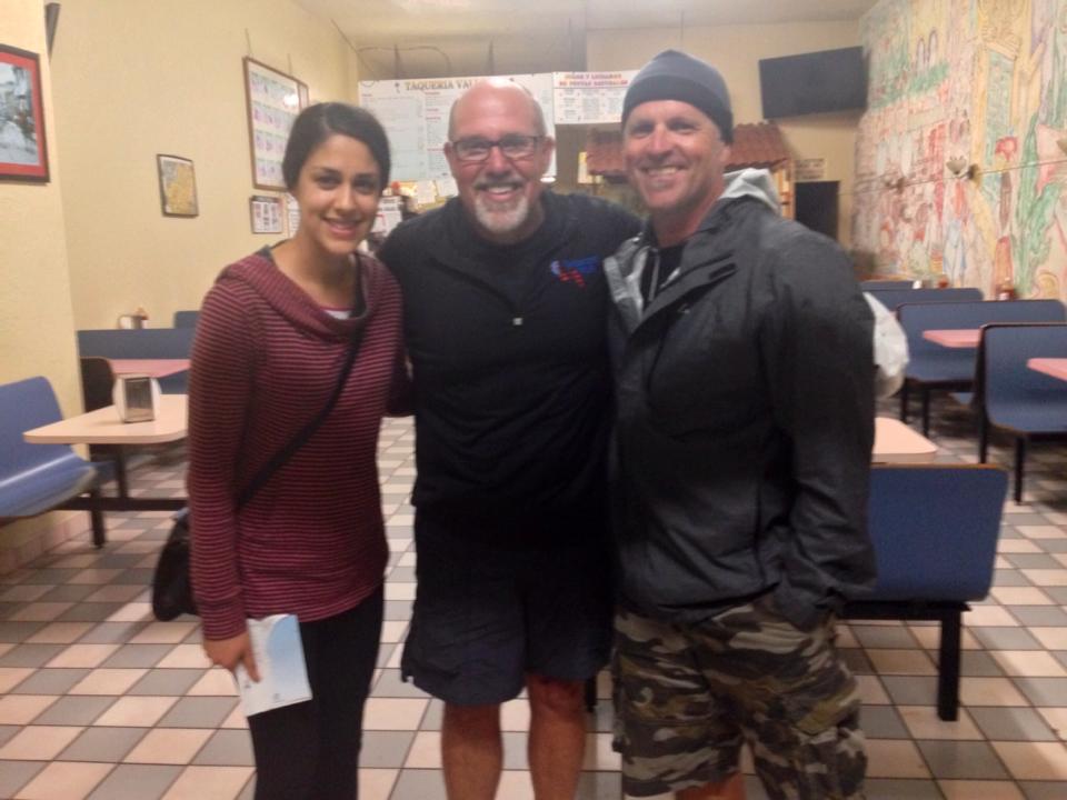 This sweet young lady, Adriana, asked if she could bless two tired prayerwalkers with a late dinner. She recommended a tacqueria right down the street. Tenderest Chile Verde on trip so far... An appreciated gift from an impressive leader of the next generation. Thanks Adriana.