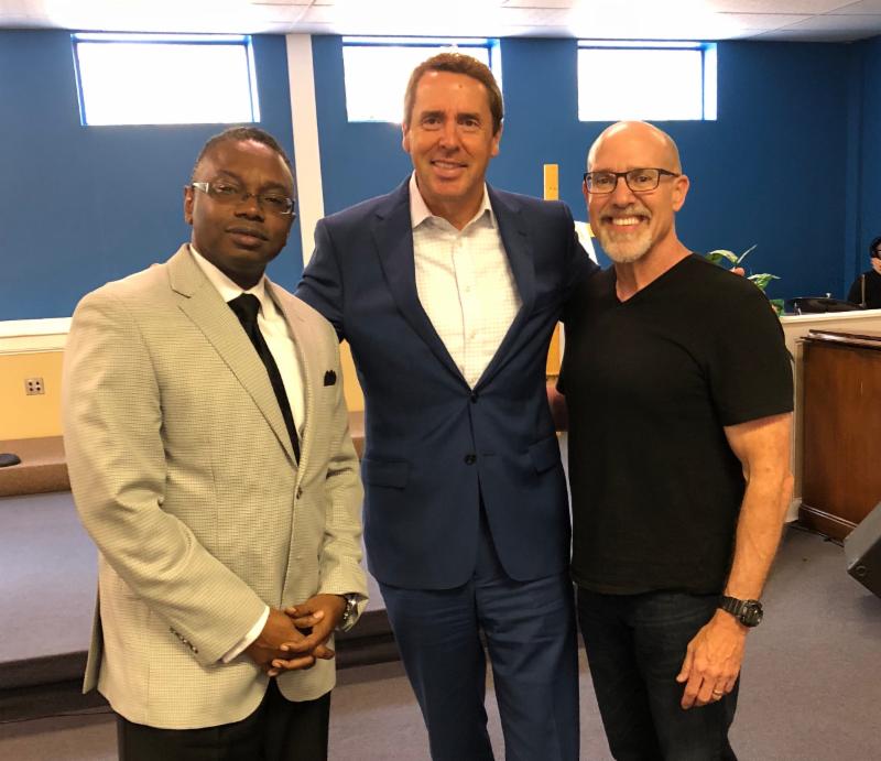 One of 435 Districts: With Pastor Reggie Holiday &amp; Congressman Mark Walker