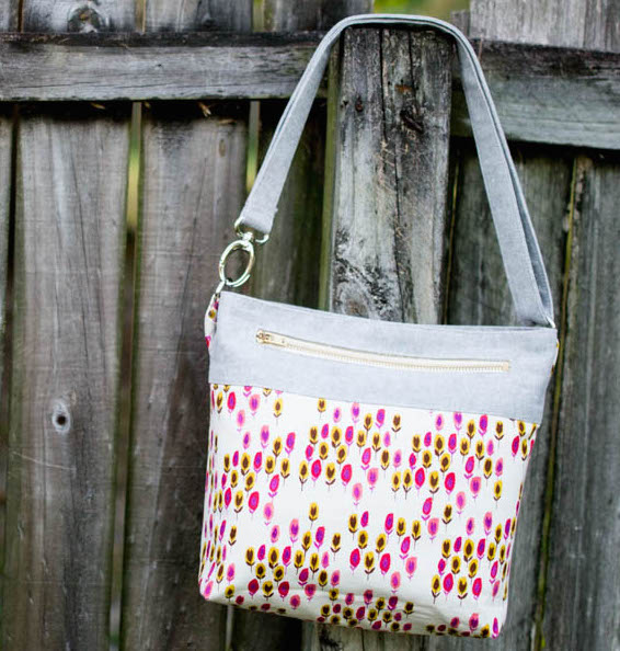 Convertible Cross Body Tote Sewing Tutorial! {fat quarter friendly!} — SewCanShe | Free Daily ...