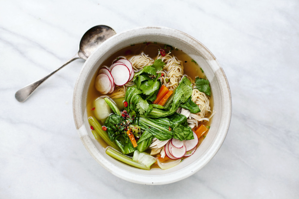 Nigella Lawson's Chinese-inspired Chicken Soup | Tara O'Brady + Seven Spoons