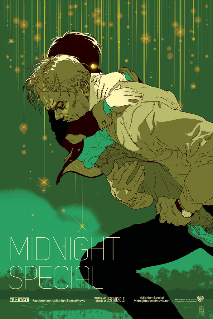 Midnight Special screen print for Midnight Special, a film by Jeff Nichols