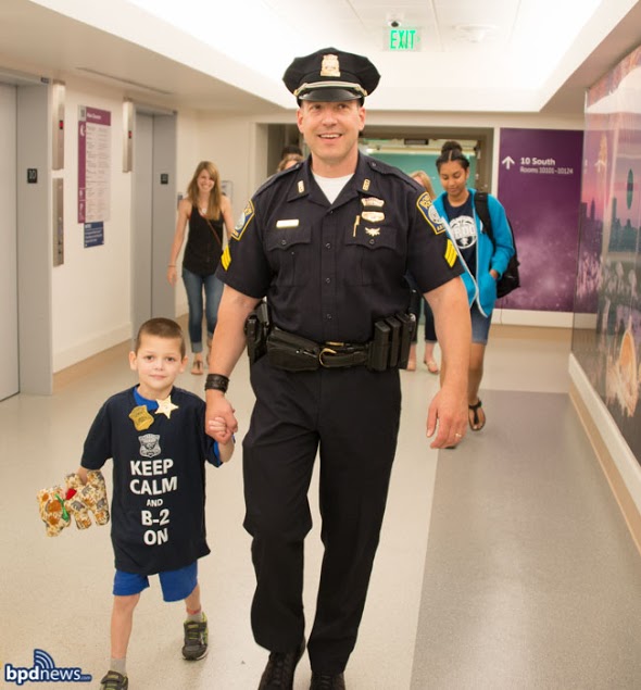 Making a Difference: BPD Makes Special Young Man Police Chief for a Day ...