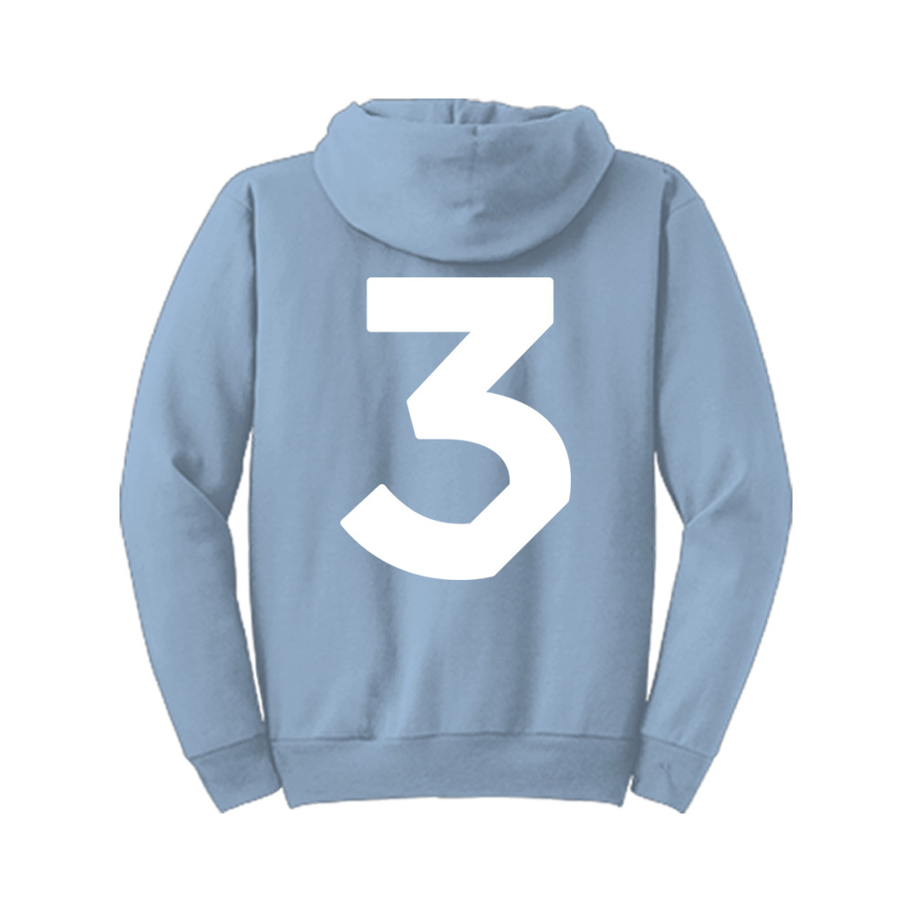 Download Chance 3 Hoodie (Light Blue) — Chance the Rapper