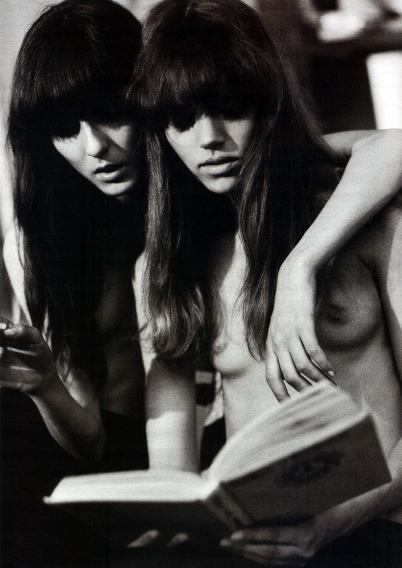 Irina Lazareanu & Freja Beha Erichsen by Michael Thompson for W Magazin...