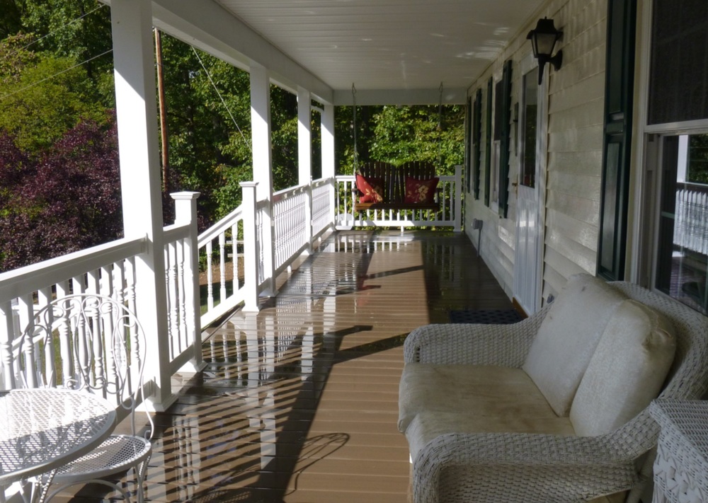 Wrap-around porch addition in Hedgesville — Fine Line Home ...