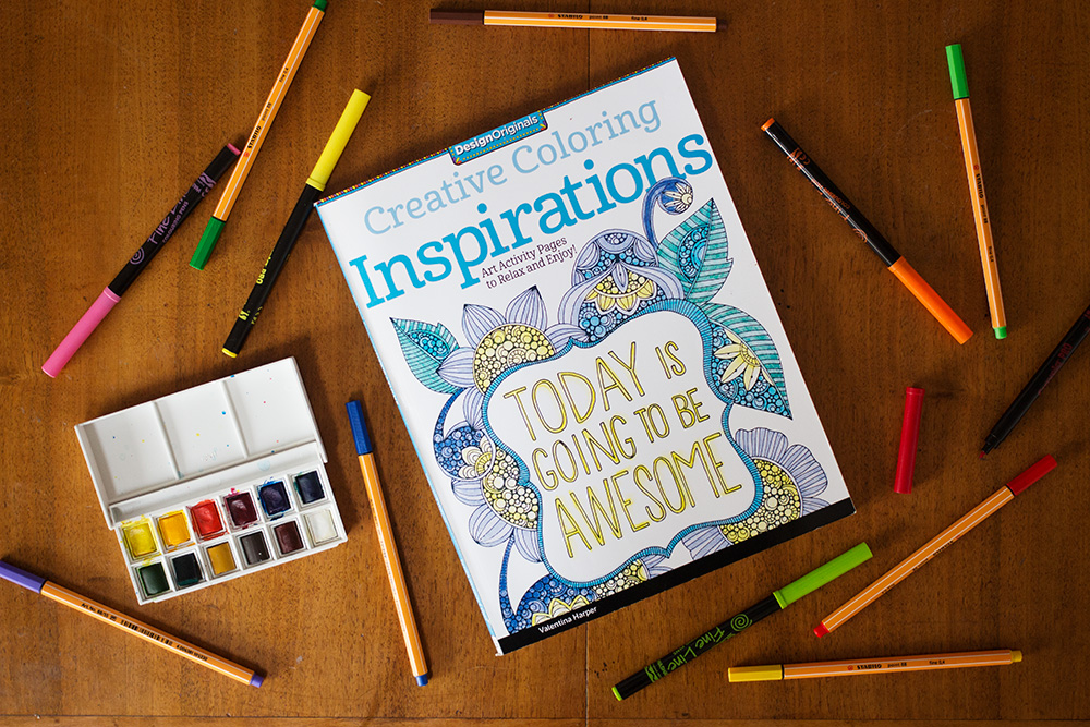 creative colouring inspirations by valentina harper