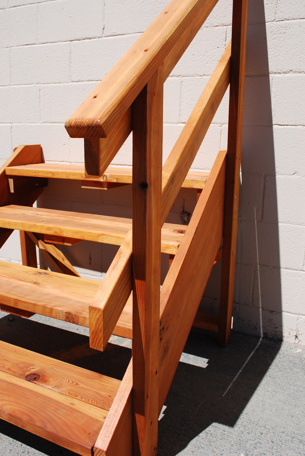 spec_deck Free Standing Stairs — The Redwood Store