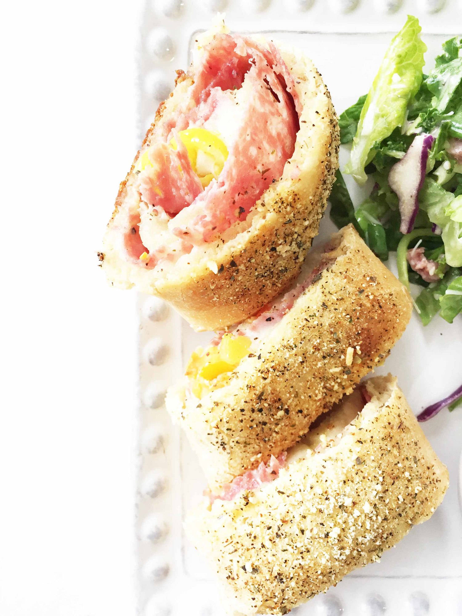 5 Ingredient Whole Wheat Stromboli — The Skinny Fork