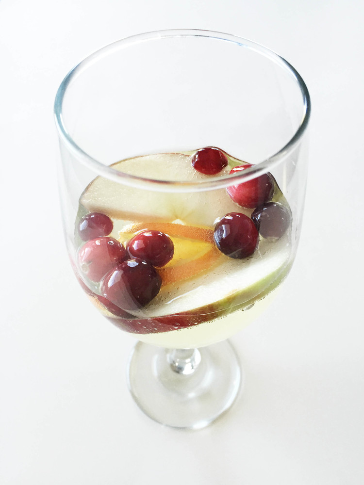 Holiday Cheer White Sangria | Best Holiday Drink Recipes To Spread Festive Cheers With 