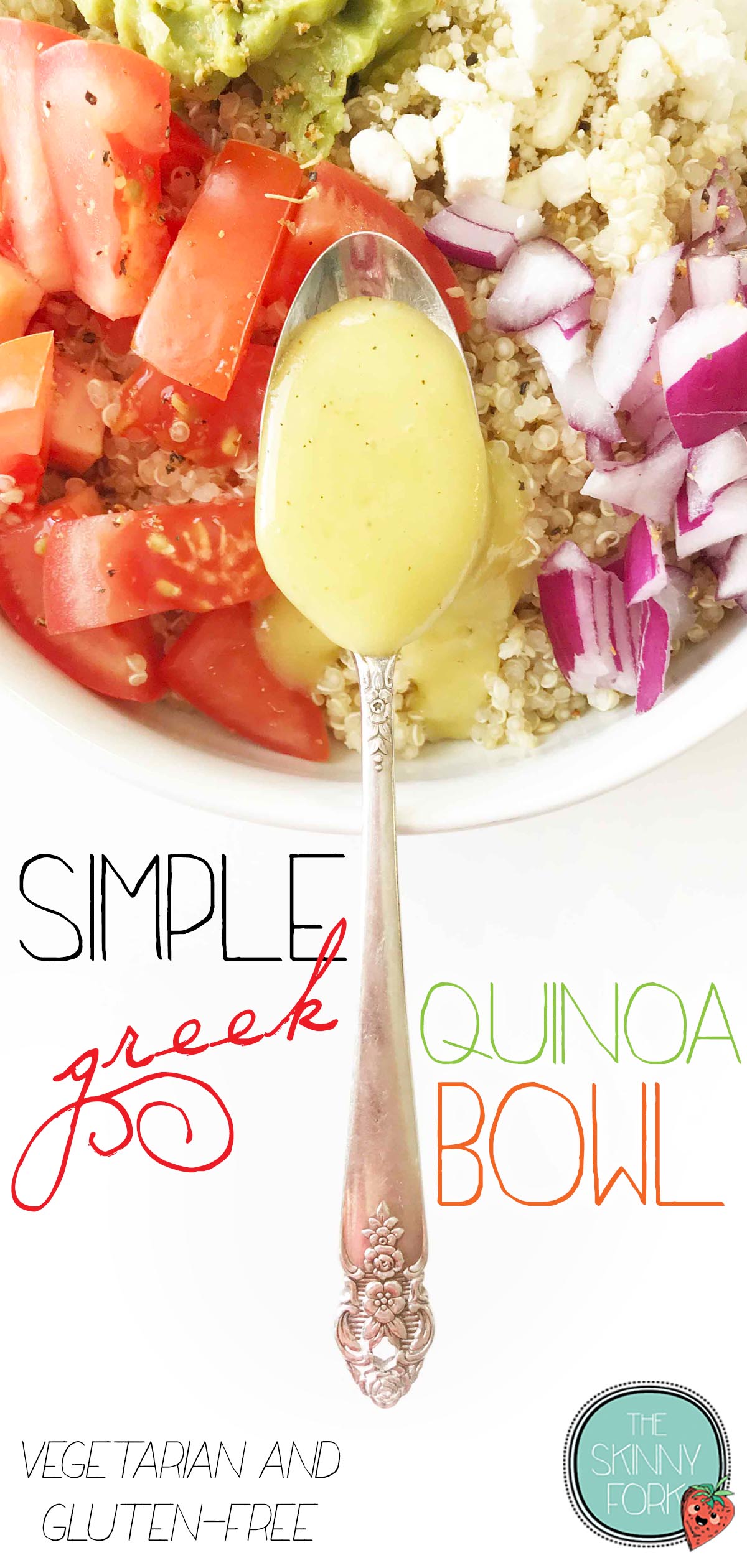 Simple Greek Quinoa Bowl