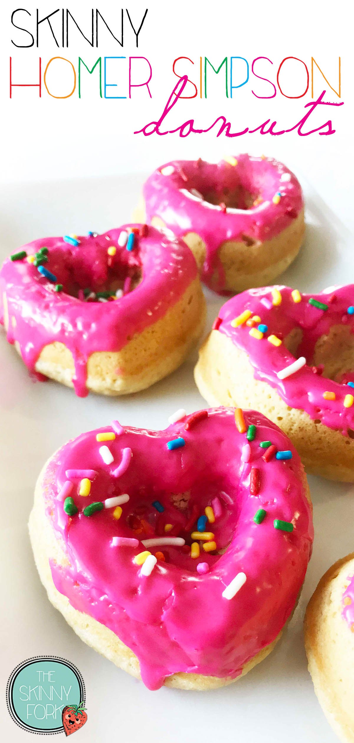Skinny 'Homer Simpson' Donuts