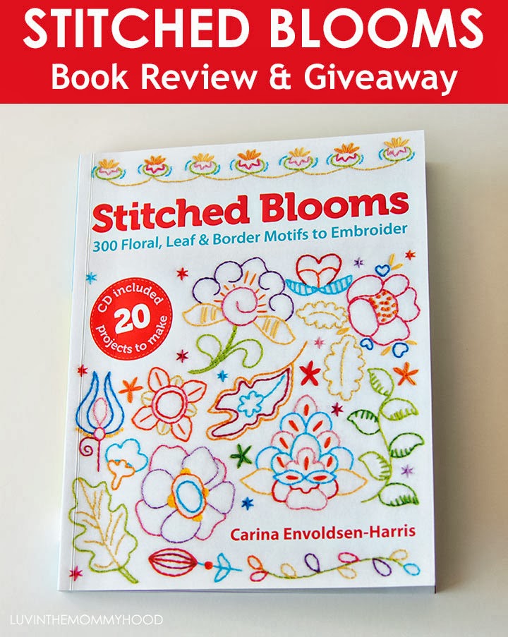 Stitched Blooms Book Review & Giveaway