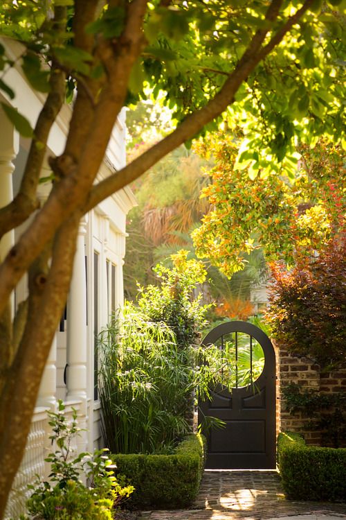 Secret Garden Gate ~ Style Estate - 15 Gorgeous Garden Gates