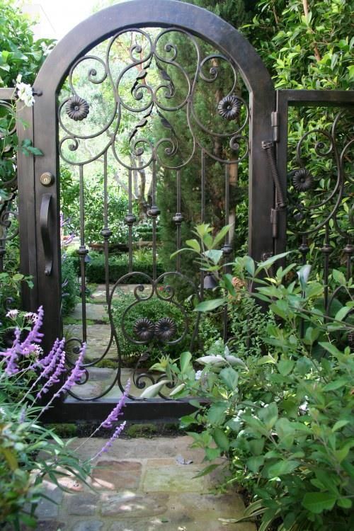English Garden Gate ~ Style Estate - 15 Gorgeous Garden Gates