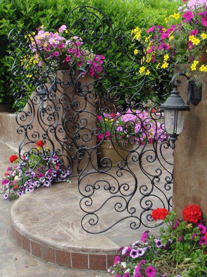 Beautiful Garden Gate by The Artful Gardener  ~ Style Estate - 15 Gorgeous Garden Gates