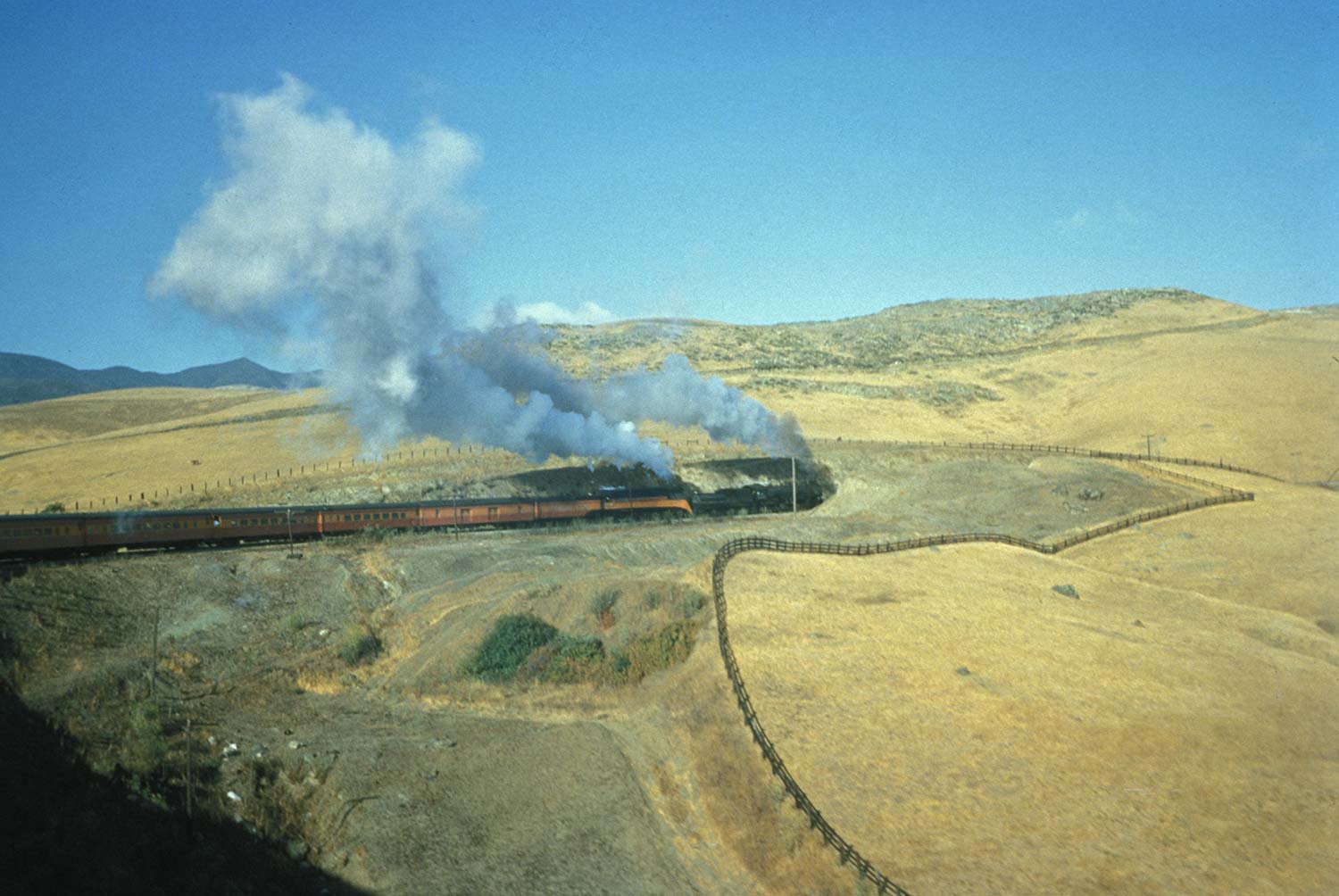 Image result for southern pacific steam trains in the mountains