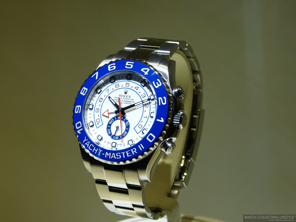 Baselworld: Rolex Yacht-Master II in Stainless Steel. The ...