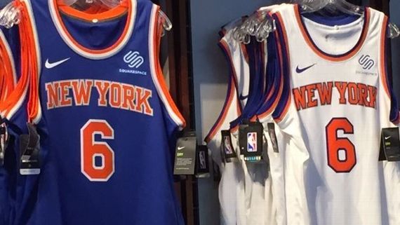 Knicks to wear Squarespace patch on 