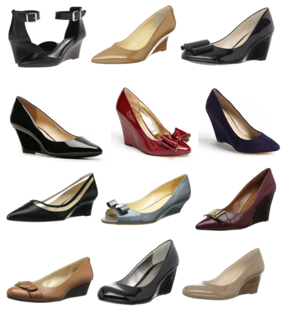 Today's Everyday Fashion: Wedge Pumps — J's Everyday Fashion
