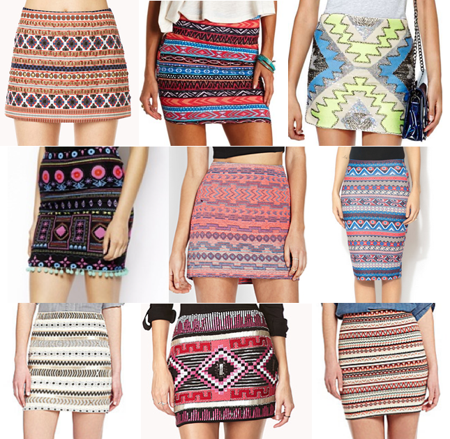 Today's Everyday Fashion: The Tribal Skirt — J's Everyday Fashion