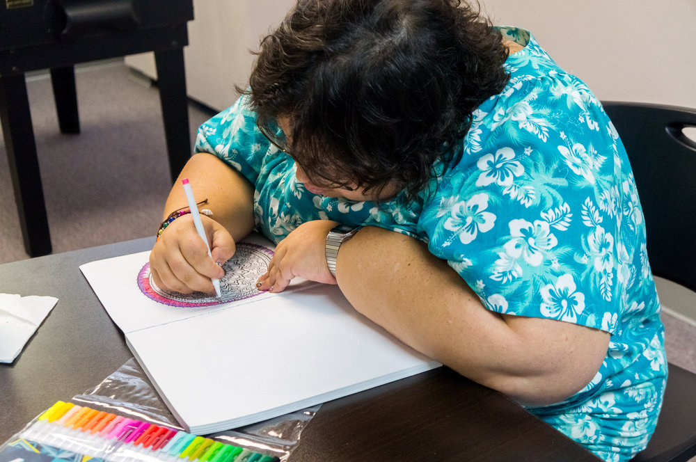 Summer Series of Coloring for Adults Classes - Alliance Center for