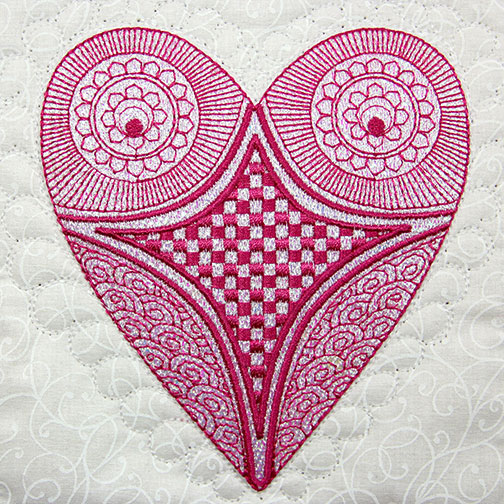 Mylar Decorative Hearts 2 — Purely Gates Embroidery