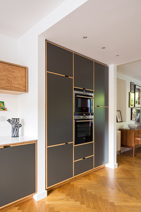 Islington Kitchen — Bespoke Plywood Furniture