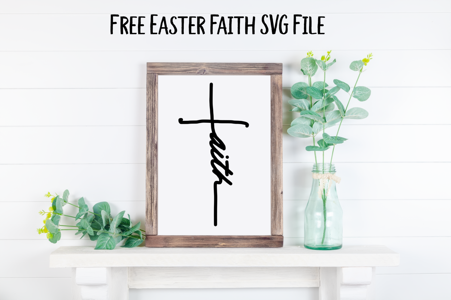Easter SVG-Faith and Cross