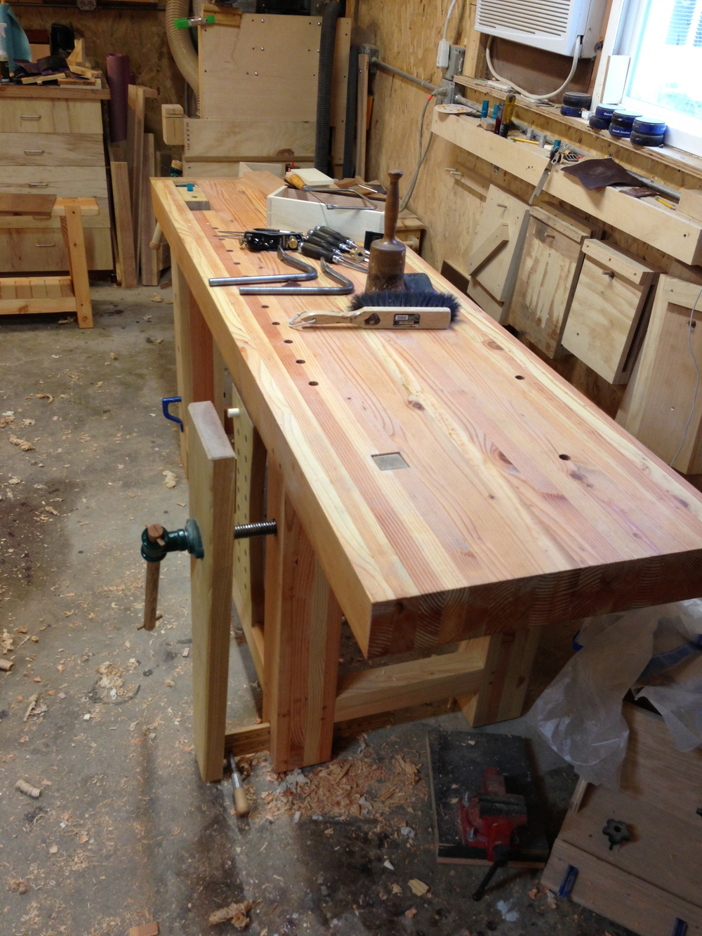 Roubo Workbench — DCW Woodworks