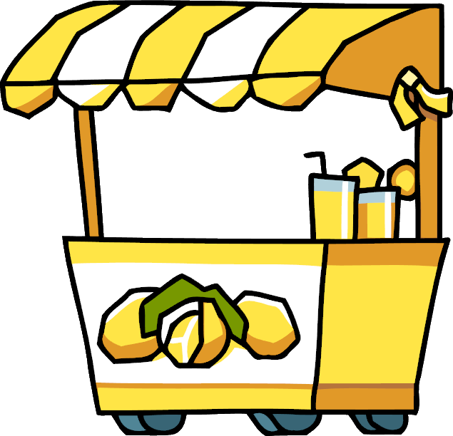 Image result for lemonade stand clipart