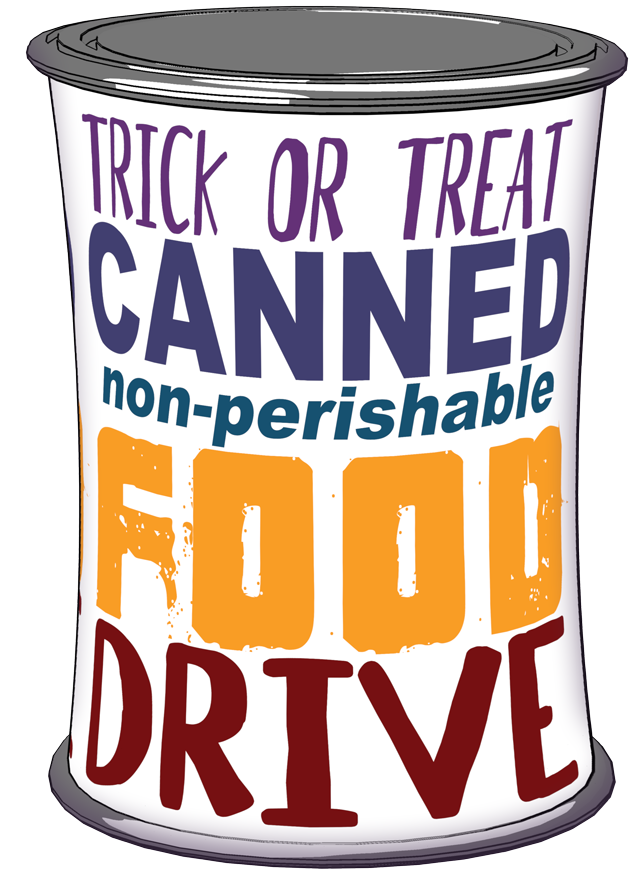 Image result for halloween canned food drive