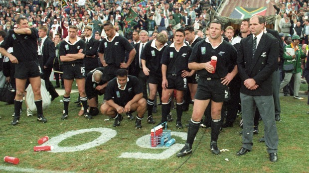 Image result for The âMilkâ Incident â 1995 Rugby World Cup
