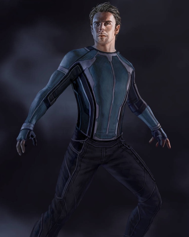 Alternate Designs for Quicksilver in Concept Art for AGE OF ULTRON ...
