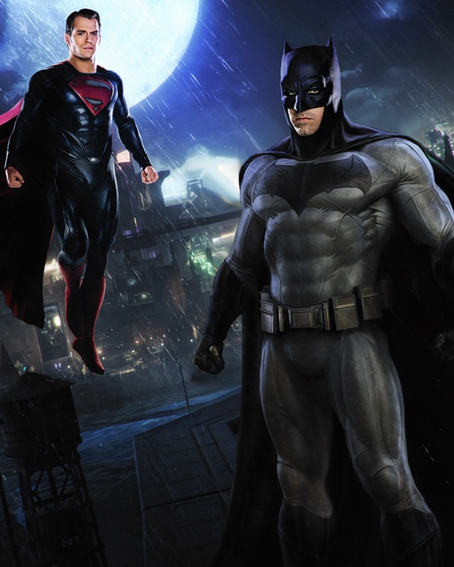 BATMAN V SUPERMAN Fan Art Presents the Heroes in Team-Up Pose — GeekTyrant