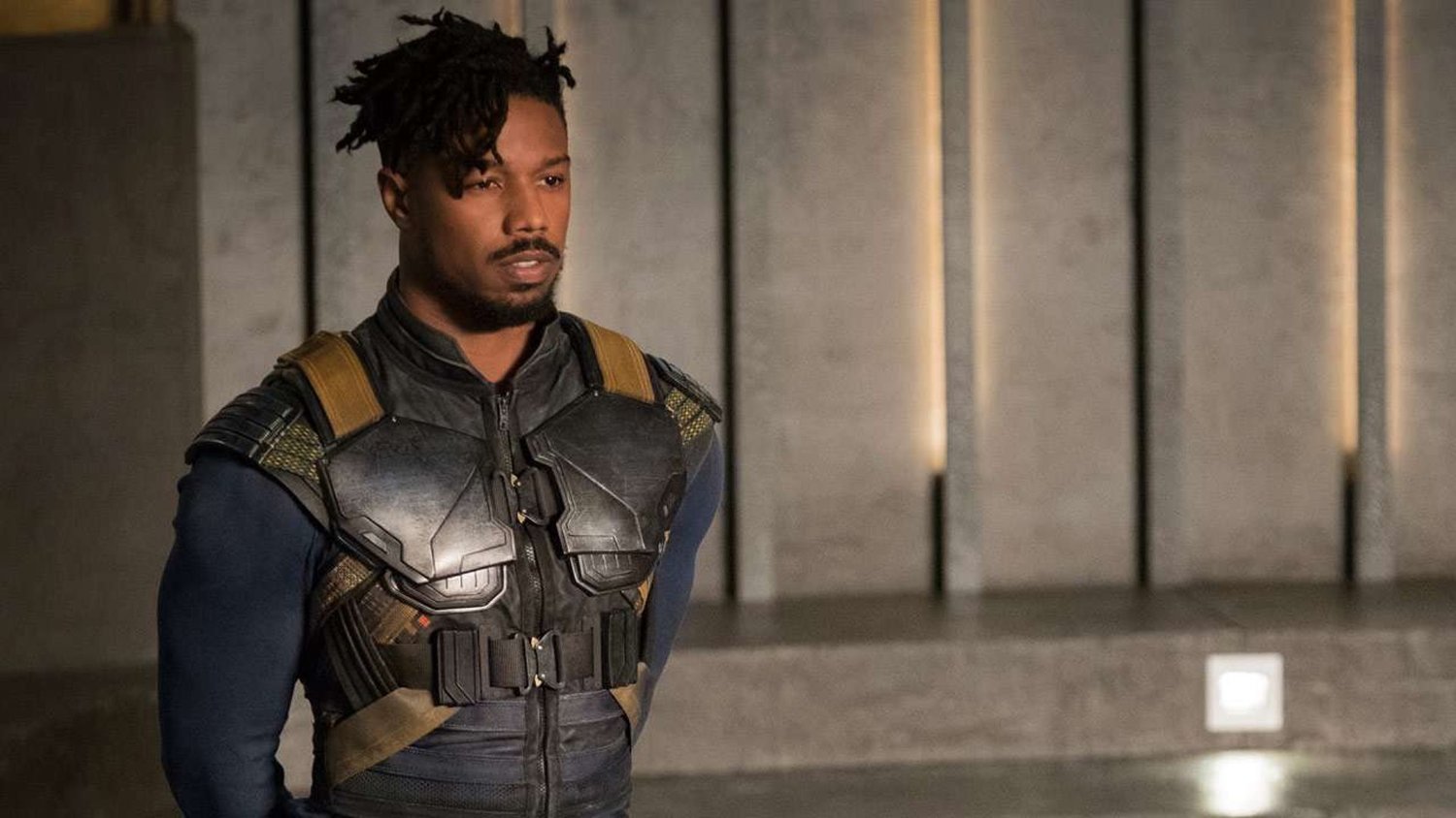 behind the scenes, When Michael B. Jordan instantly improvised Killmonger’s “Hey, Auntie” line from Black Panther.