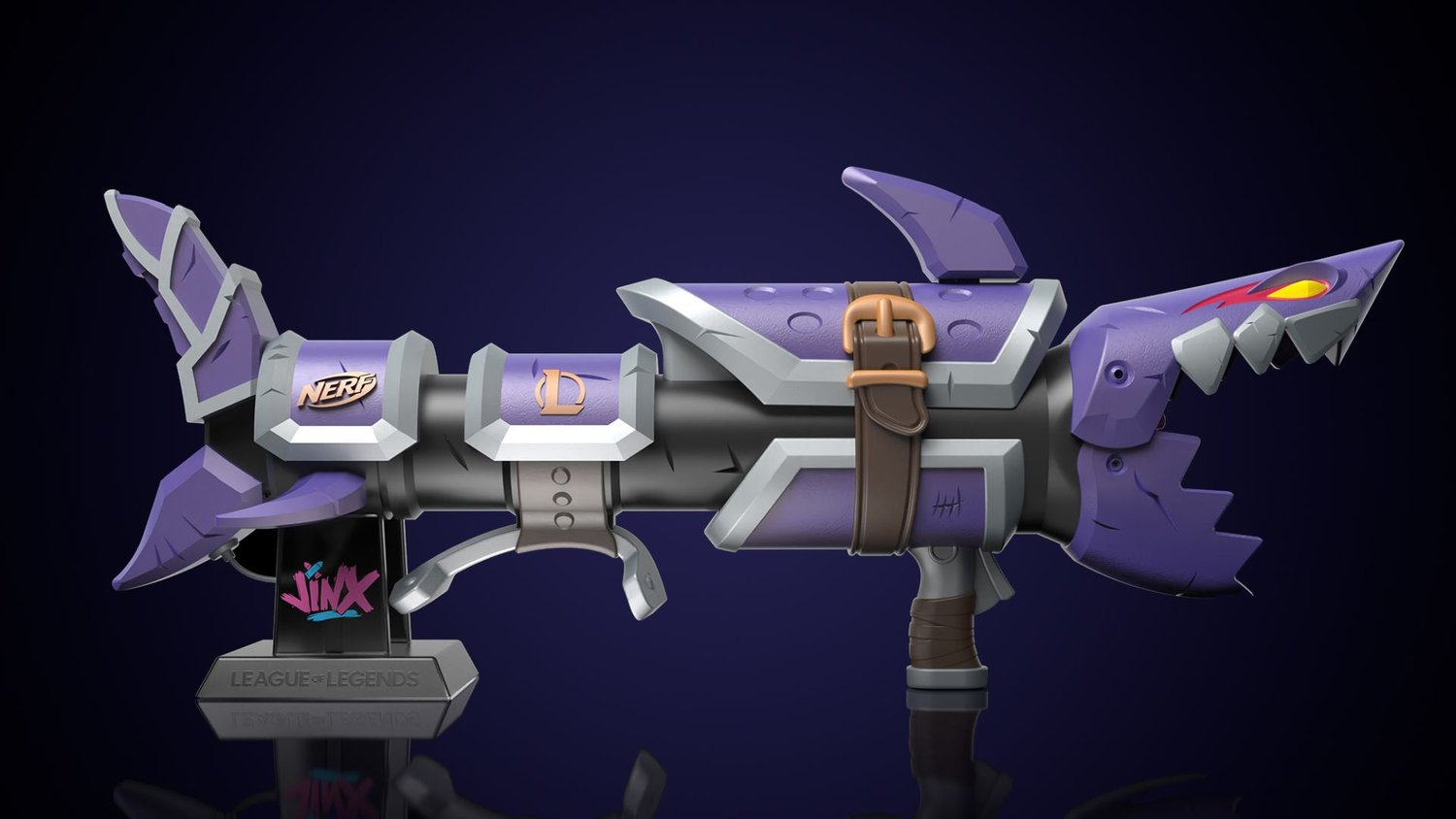 Hasbro et Riot Games lancent des précommandes pour le pistolet NERF de LEAGUE OF LEGENDS basé sur Jinx