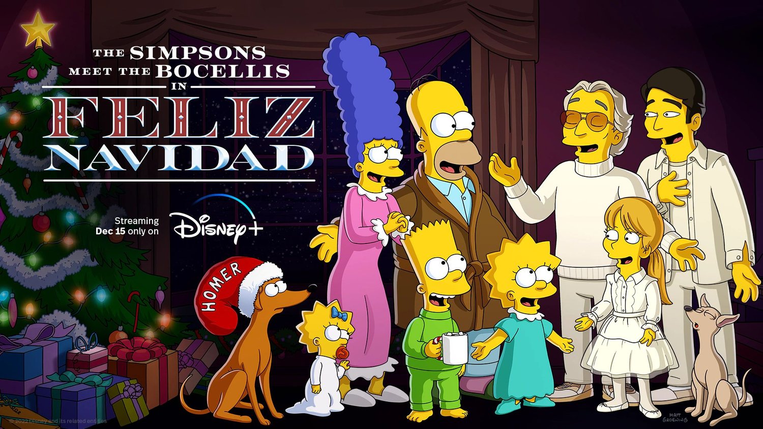LES SIMPSONS rencontreront les Bocellis dans un prochain court métrage exclusivement sur Disney +