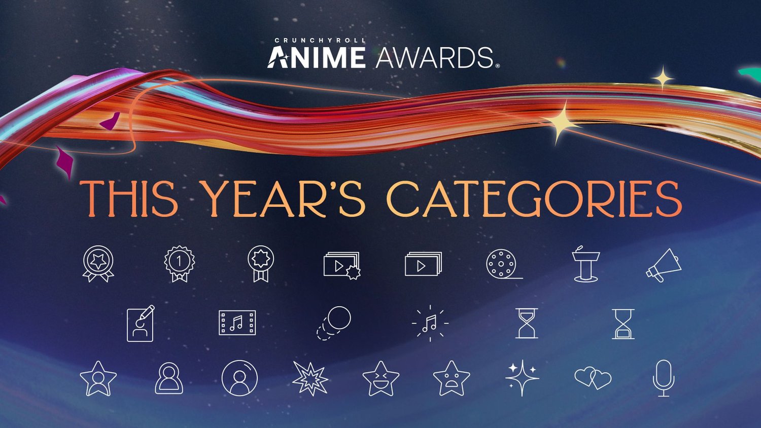 Crunchyroll dévoile les catégories des Anime Awards 2023
