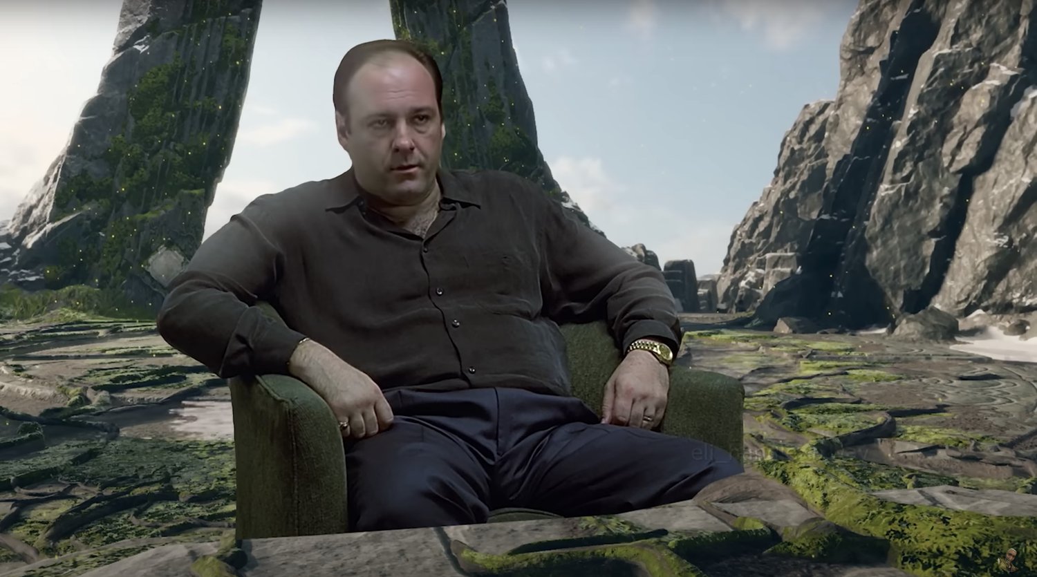 Tony Soprano inséré dans GOD OF WAR dans une vidéo amusante faite par des fans