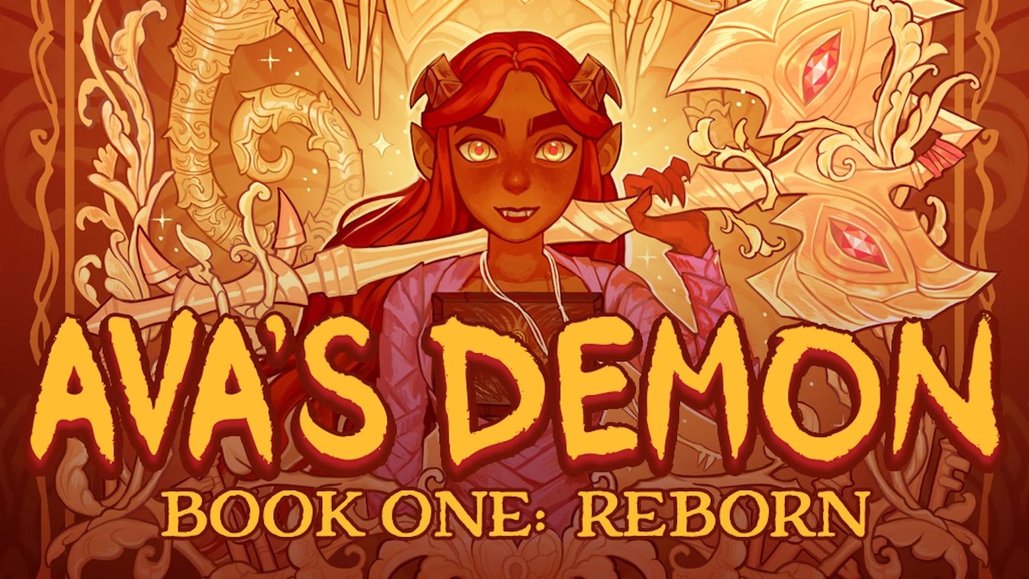 Webcomic AVA’S DEMON BOOK ONE: REBORN vient d’être imprimé pour la première fois
