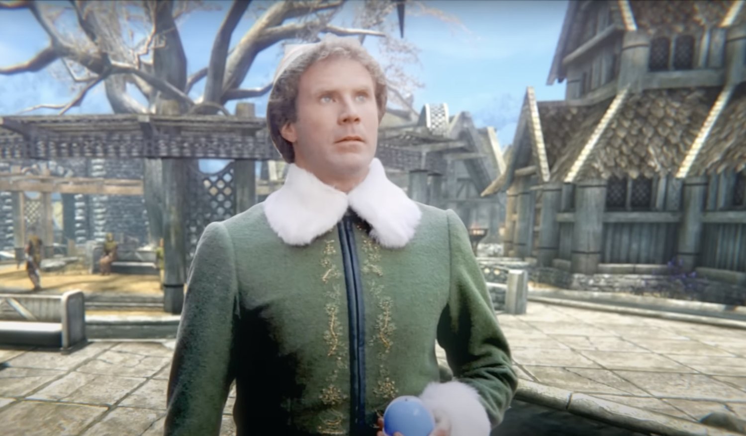 Le copain du personnage ELF de Will Ferrell entre dans le monde de SKYRIM dans une vidéo réalisée par un fan