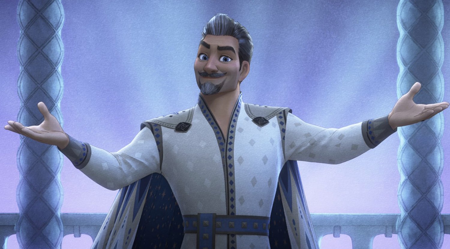 Premier regard sur le personnage de Chris Pine, King Magnifico, dans la comédie musicale animée de Disney WISH
