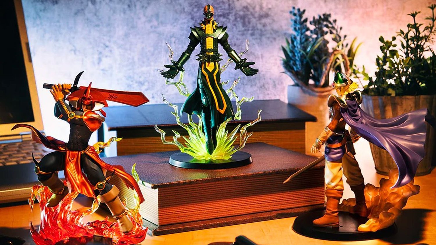 Ces YU-GI-OH !  Les figurines de collection donnent vie aux monstres préférés des fans
