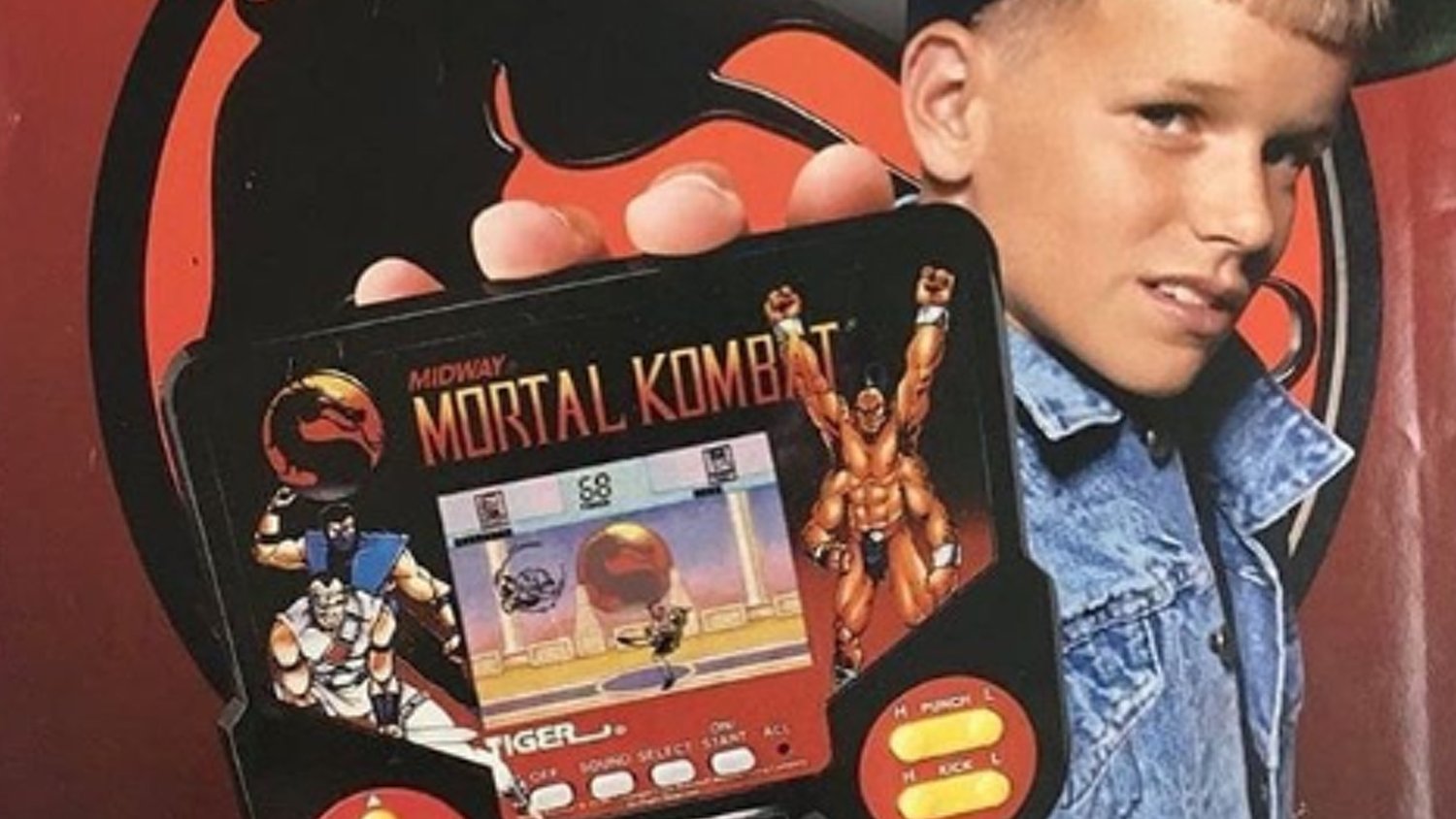 Publicité rétro de 1994 pour le jeu portable MORTAL KOMBAT