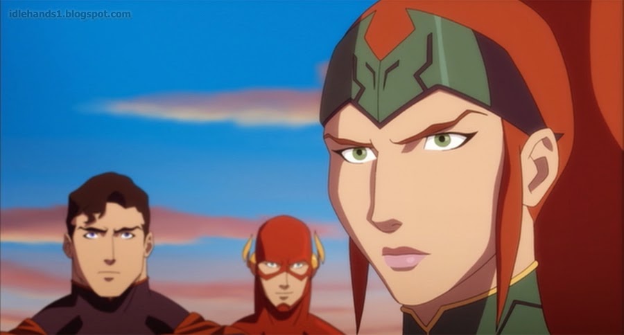 12 Images from JUSTICE LEAGUE: THRONE OF ATLANTIS Animated 
